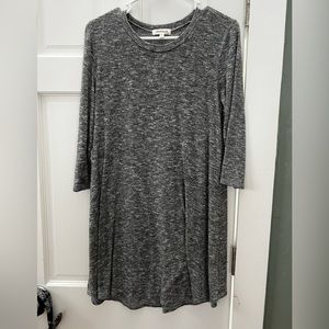 Grey monteau dress medium